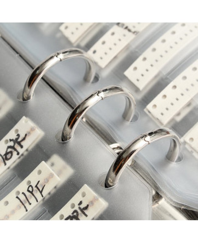 0402 SMD Chip Capacitors Assorted Kit 0.5pF~1uF 94Values x 50pcs