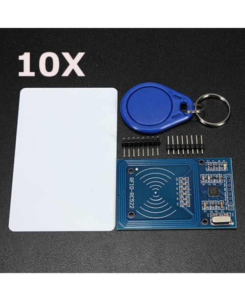 10Pcs RC522 Chip IC Card Induction Modul...