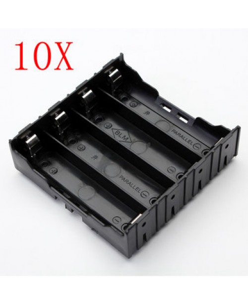 10Pcs E1A1 ABS Battery Box Holder For 4 ...