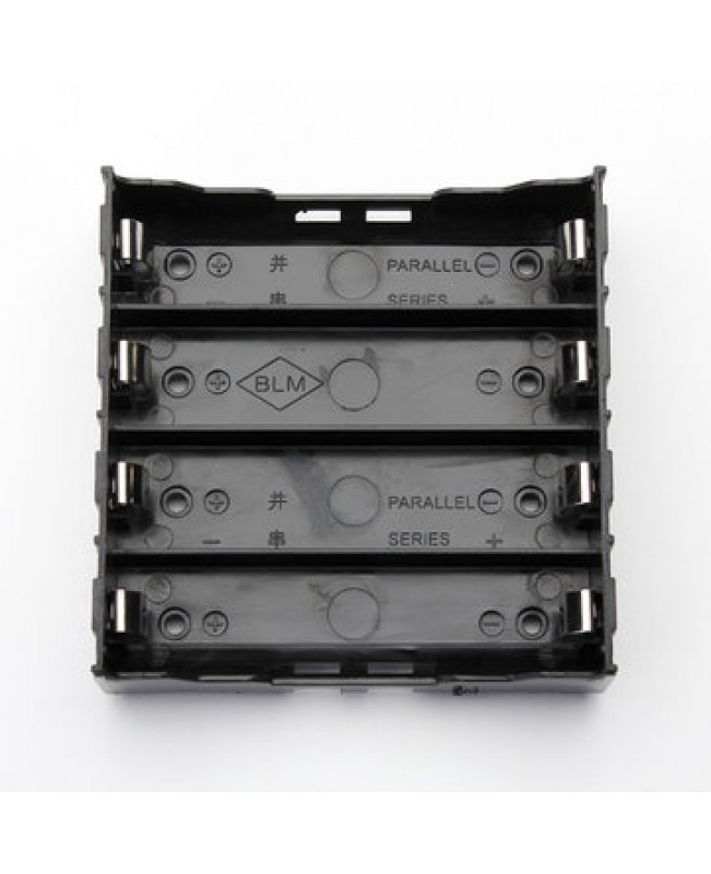 10Pcs E1A1 ABS Battery Box Holder For 4 x 18650