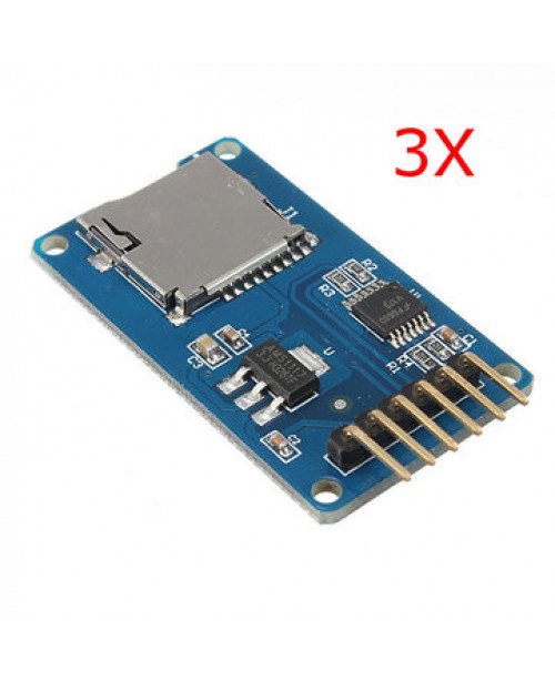 3Pcs Micro SD TF Card Memory Shield Modu...