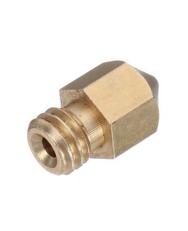 5Pcs 0.4mm 3D Printer Extruder Brass Nozzle For Makerbot MK8