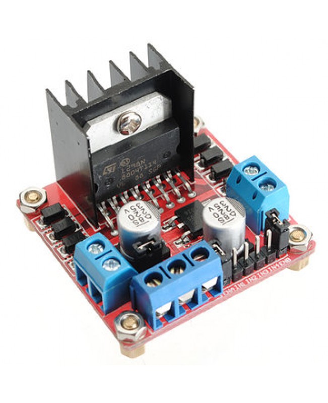 5Pcs L298N Dual H-Bridge Stepper Motor Driver Board For Arduino