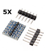 5Pcs IIC 4 Way Bi-Directional Logic Leve... 5Pcs IIC 4 Way Bi-Directional Logic Leve...