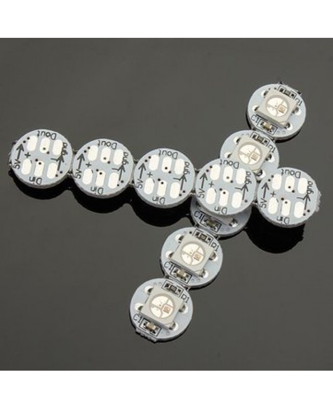 50Pcs DC 5V 3MM x 10MM WS2812B SMD LED Board Built-in IC-WS2812