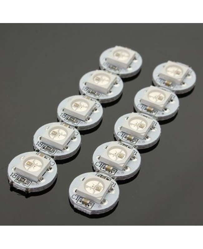 50Pcs DC 5V 3MM x 10MM WS2812B SMD LED Board Built-in IC-WS2812