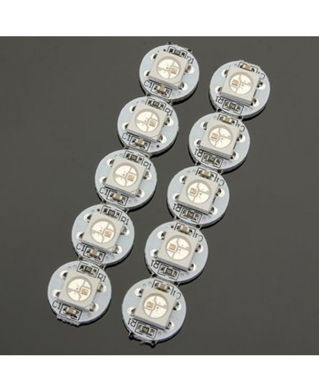 50Pcs DC 5V 3MM x 10MM WS2812B SMD LED Board Built-in IC-WS2812