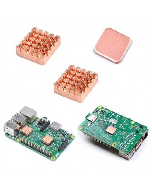 15Pcs Raspberry Pi 2/3 Copper Heat Sink ...
