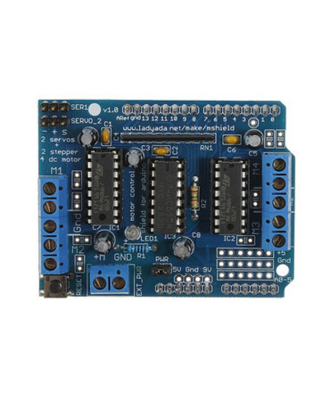 Motor Drive Shield L293D For Arduino Duemilanove Mega UNO