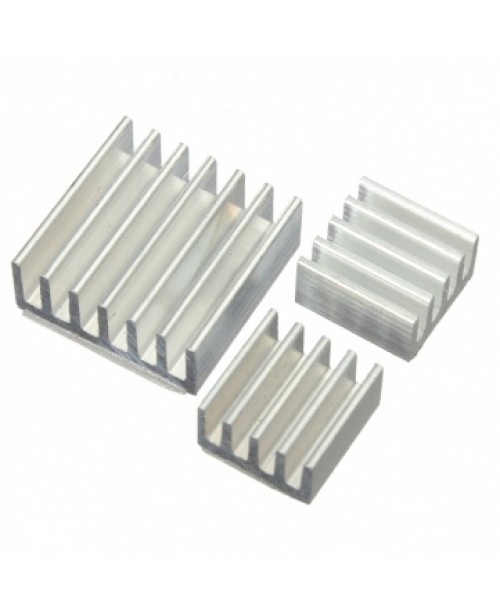 3pcs Adhesive Aluminum Heat Sink Cooler ...