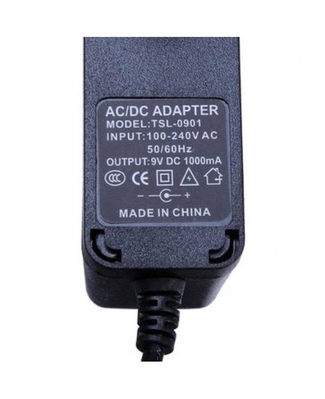 9V 1A Power Supply Adapter US Plug 2-Flat-Pin For Arduino