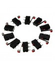 10Pcs Micro Limit Switch Roller Lever 5A...