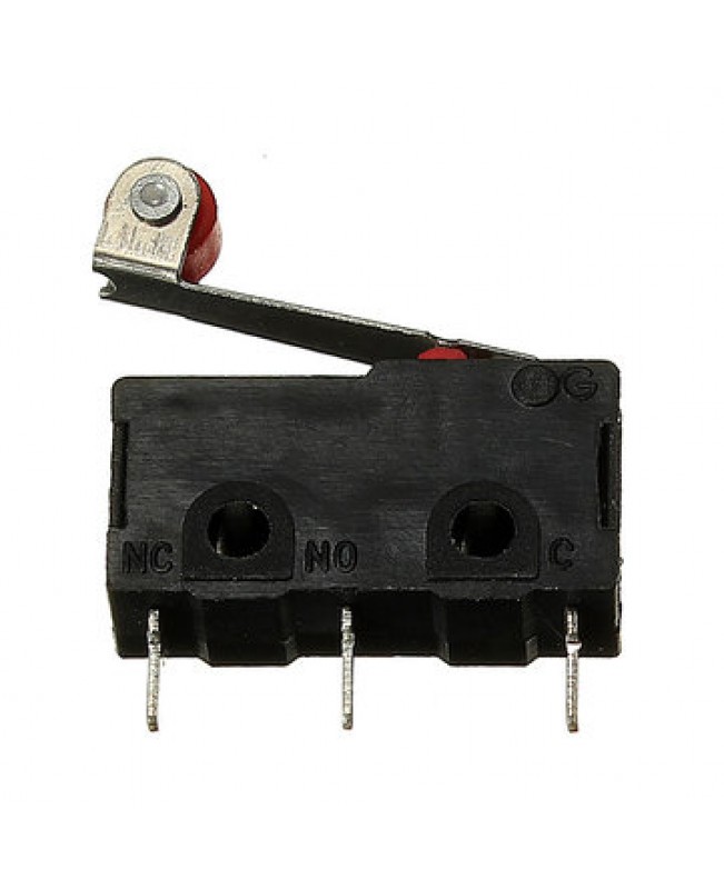 10Pcs Micro Limit Switch Roller Lever 5A 125V Open Close Switch