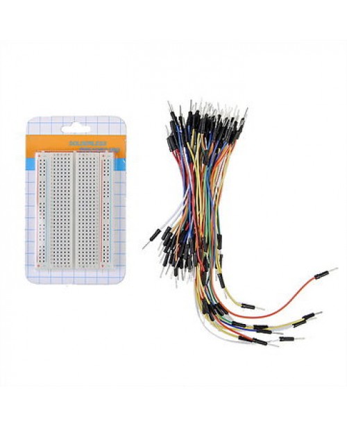 Prototype Board 400 Hole Breadboard + 65...
