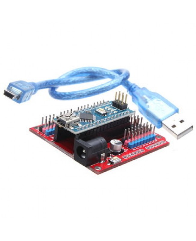 ATmega328P Arduino Compatible Nano V3 + Nano Shield Expansion Bo