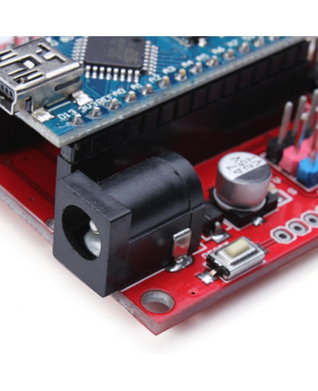 ATmega328P Arduino Compatible Nano V3 + Nano Shield Expansion Bo