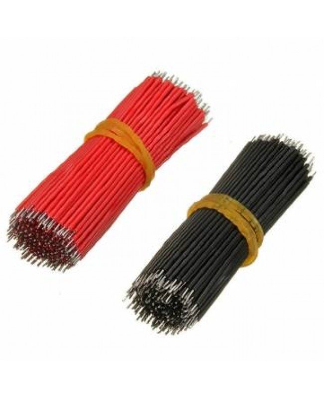 400Pcs 6cm Breadboard Jumper Cable Electronic Wires Black Red Co