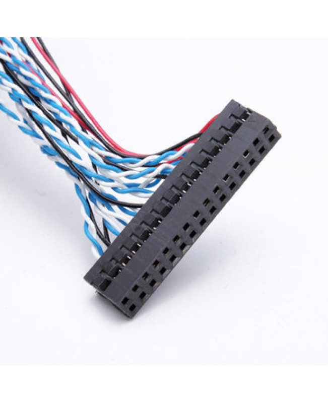 40Pin 2 Channel 6 Bit LED LCD LVDS Screen Cable