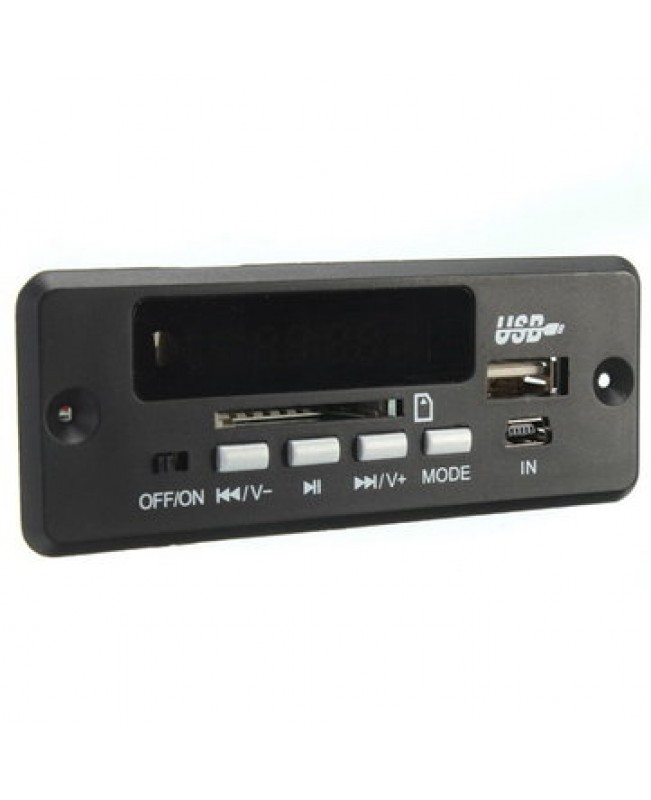7-12V Handsfree Bluetooth MP3 Decoder Board With Bluetooth Modul