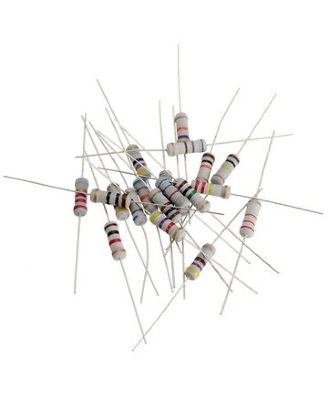 200Pcs 20 Value 1W 5% Resistors Resistance Assortment Kit 10 Ohm
