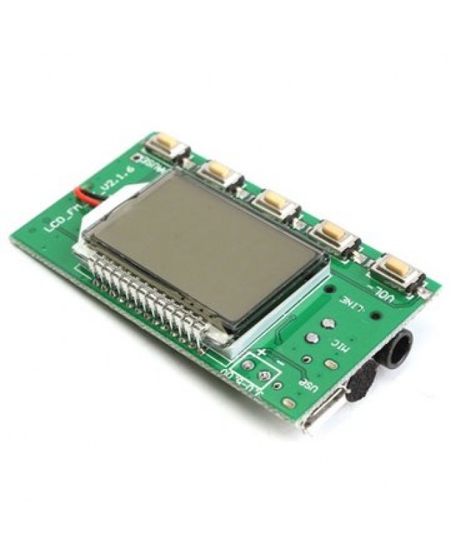 DSP PLL 87-108MHz Digital Wireless Microphone Stereo FM Transmit