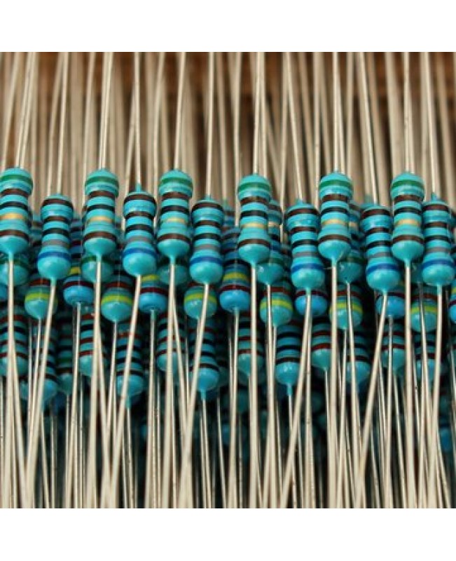 1350 Pcs 135 Value 1/4W Metal Film Resistor Assortment Kit