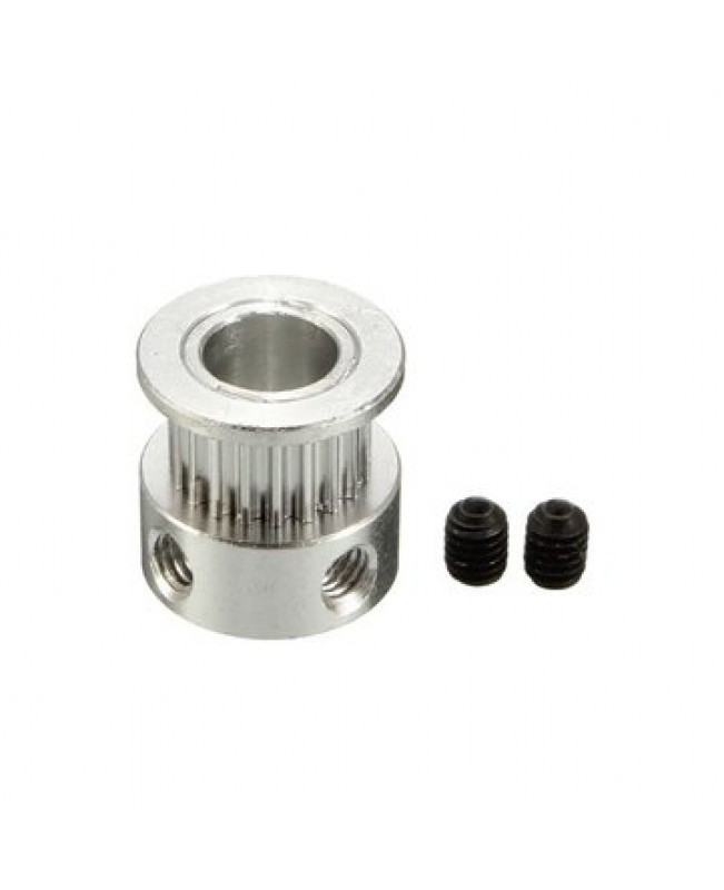 GT2 20 Teeth Aluminium Timing Pulley 2.5M 2GT Belt For 3D Printe GT2 20 Teeth Aluminium Timing Pulley 2.5M 2GT Belt For 3D Printe