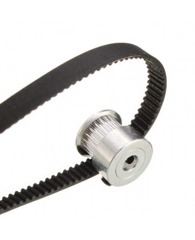 GT2 20 Teeth Aluminium Timing Pulley 2.5M 2GT Belt For 3D Printe GT2 20 Teeth Aluminium Timing Pulley 2.5M 2GT Belt For 3D Printe