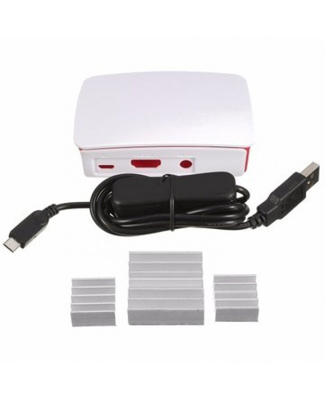 Protective Enclosure Case With USB Power Cable And Aluminum Heat