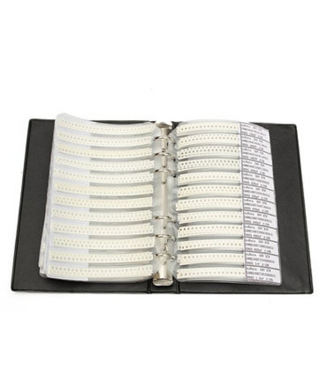 0805 SMD Chip Capacitor Sample Book 92 Values 0.5pF~10uF Assortm