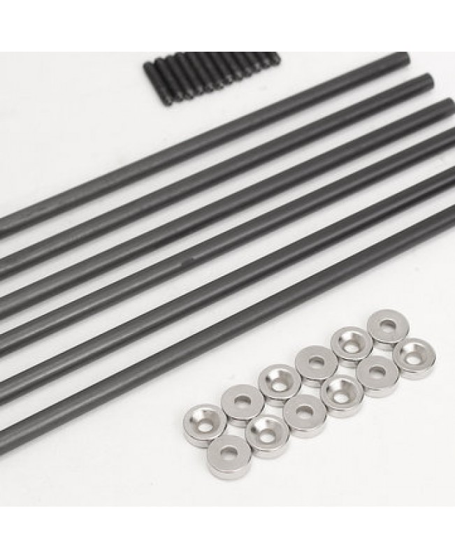 200MM 4x6 MM Diagonal Push Rod L200 With Magnetic Ball Joint And