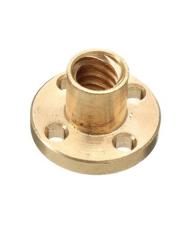 8mm T8x2 Lead Screw Trapezoidal ACME With Brass Nut Kit 140 / 20