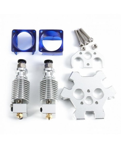 E3D V6 Double Extrusion Head With M4 Eff...