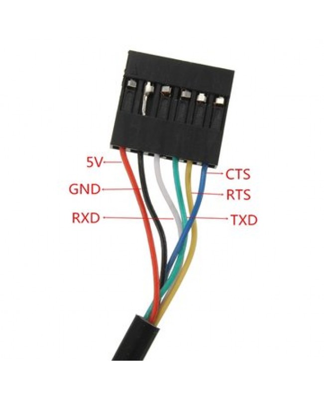 6Pin FTDI FT232RL USB To Serial Adapter Module USB TO TTL RS232